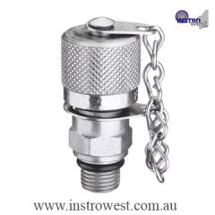 Stauff Test 12 lead to a 1/8 Inch BSPP Threaded Port