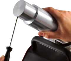 Druck Insert Air Shield without bore holes Ø60mm Aluminium
