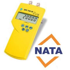 NATA Pressure Calibration Certificate for Druck DPI 705-IS