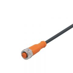 IFM EVC471 - Connecting cable with socket M12 Socket A Lead 4c 1m