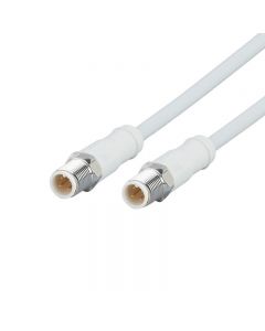 IFM EVF529 - Connection cable M12 Plug D Ethnet Jumper 0.5m
