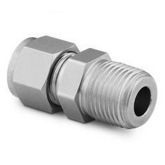 Swagelok Straight Male Connector 1/4in tube 1/4in Male NPT